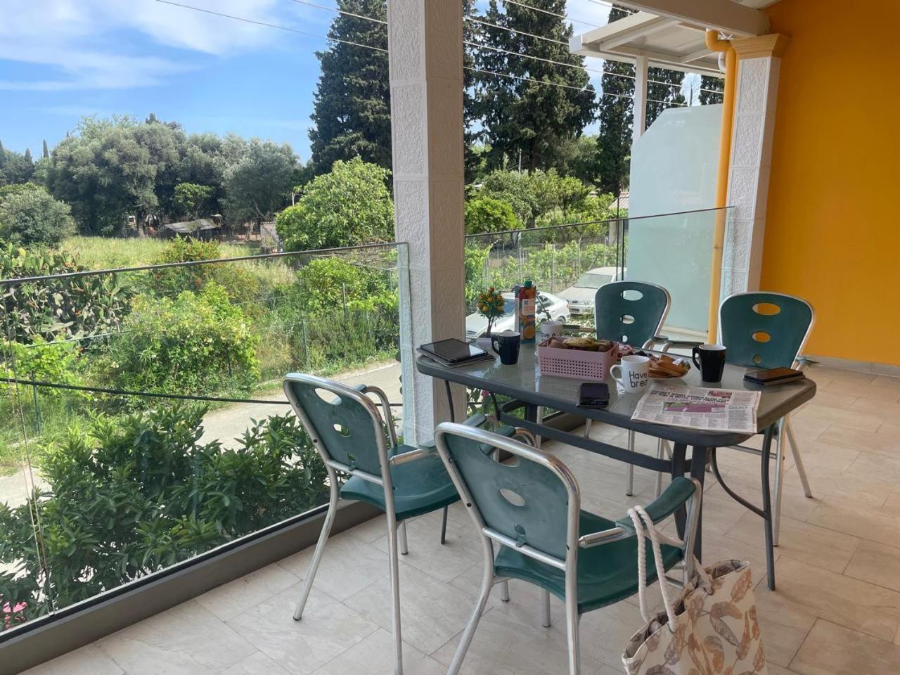 Corfu Dream Fani Apartment Ipsos Bagian luar foto